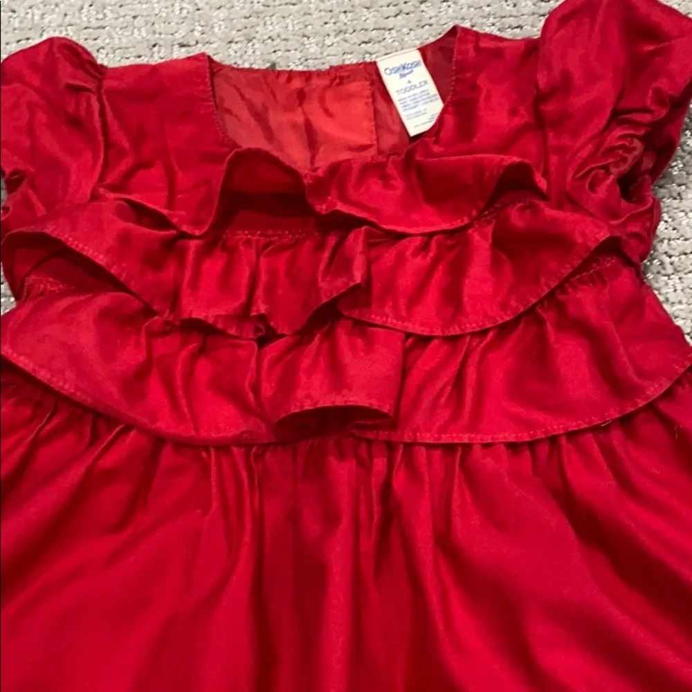 Oshkosh red Christmas holiday dress‎